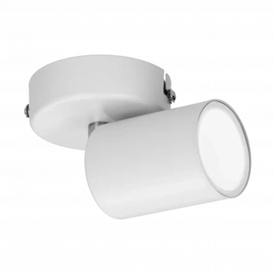 Enkel-voudige Draaibare Opbouwspot GU10 -  Wit