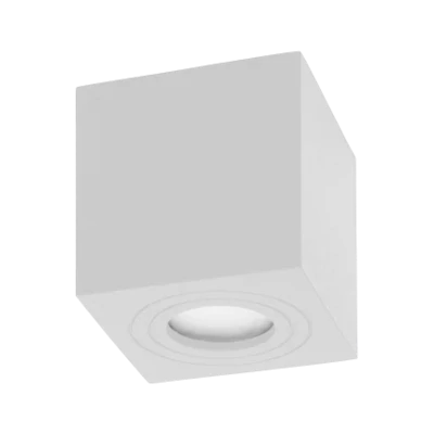 Muurlamp 1x GU10 IP54 -  Wit