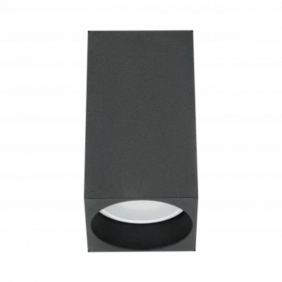 Opbouwspot - Downlight -GU10-Zwart- Aluminium