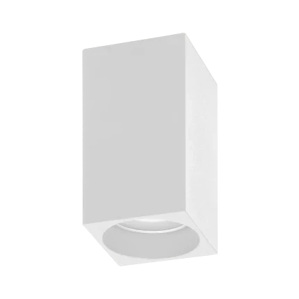 Opbouwspot - Downlight -GU10-Wit- Aluminium