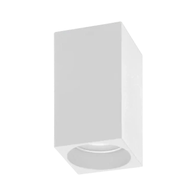 Opbouwspot - Downlight -GU10-Wit- Aluminium