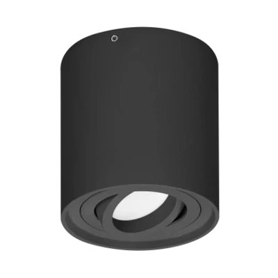 Opbouwspot - Downlight Richtbaar GU10-Zwart-Aluminium