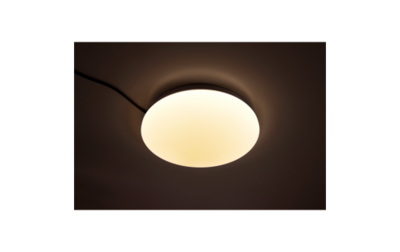 Plafondlamp LED Ø26cm 12Watt   3000K - 960 lm Bewegingssensor