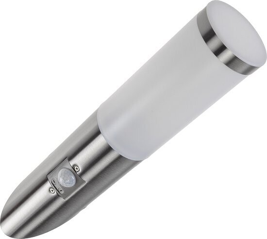 Buitenlamp met Bewegingssensor &#39;&#39;Fackel&#39;&#39;- Tuinverlichting met E27 fitting - Buitenverlichting met IP44 - Muurlamp buiten - Aluminium