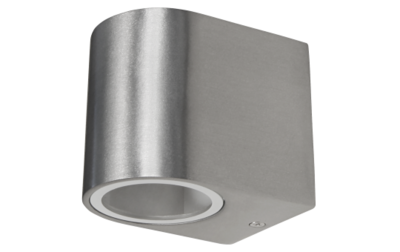 LED Wandspot IP44  GU10 3W/230V RVS