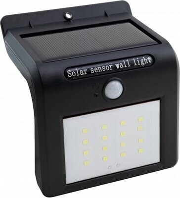 MC-shine LED solar wandlamp met bewegingsmelder