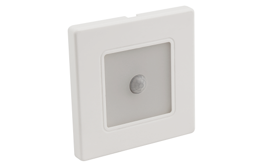 Trapverlichting 180lm - LED Bewegingsmelder Warm-wit met Wit-frame