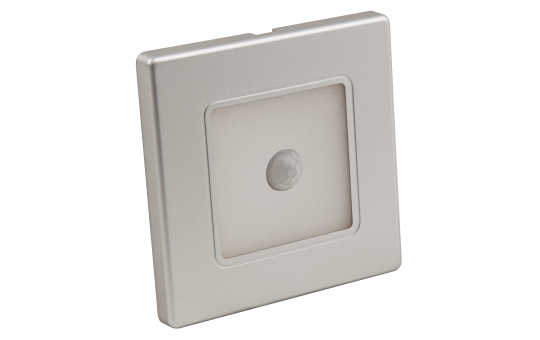 Trapverlichting 180lm - LED Bewegingsmelder Warm-wit met Zilver-frame