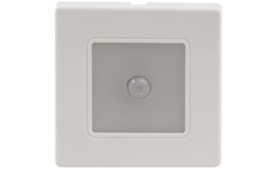 Trapverlichting 180lm - LED Bewegingsmelder Warm-wit met Wit-frame