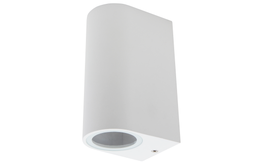 Muurlamp 2x GU10 IP44 - Wit