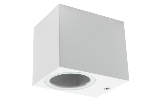 Muurlamp 1x GU10 IP44 - Wit