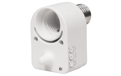 E27 Lamphouder bewegingsmelder - IP20 -60W 360 °Detectie