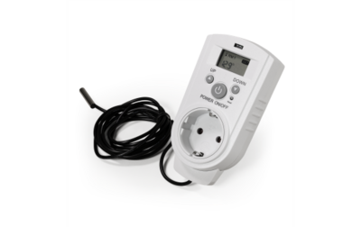 Stopcontact Thermostaat +5°C tot +30°C  Externe voeler Digitaal