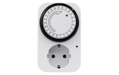 2-Pack - Tijdschakelaar 24uur-instelbaar -230V- Analoog