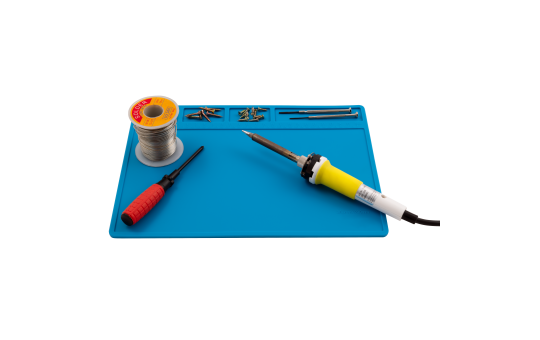 McPower LM-11 Siliconen soldeermat - Hittebestendig - Antistatisch - Flexibel - 280x200mm