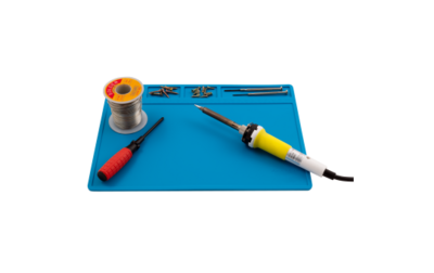 McPower LM-11 Siliconen soldeermat - Hittebestendig - Antistatisch - Flexibel - 280x200mm