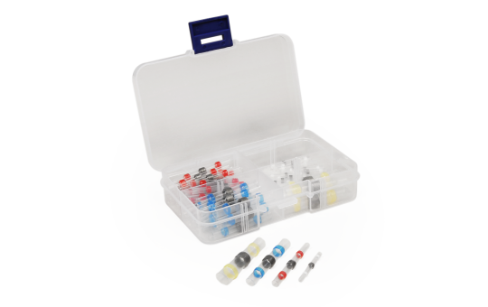 Soldeerhulzen assortimentsbox - 50 stuks