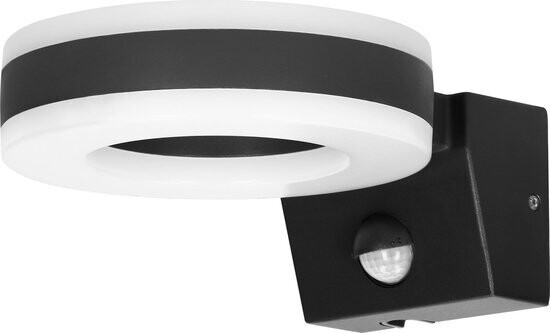 Buitenlamp IP65 Bewegingssensor 4000K - 1800lm Zwart