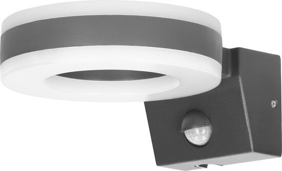 Buitenlamp IP65 Bewegingssensor 4000K - 1800lm Antraciet