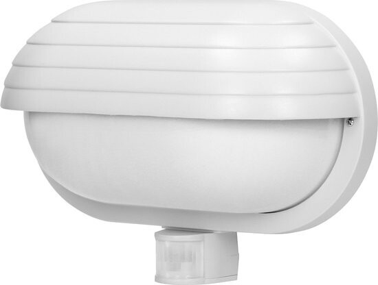 Muurlamp IP44  Bewegingsmelder 60W-1600 lm -E27 Wit