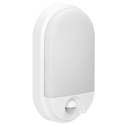 Wandlamp IP54 Bewegingsmelder 4000K - 800lm 10W Wit
