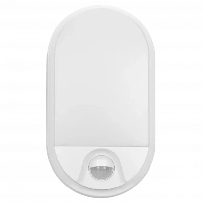 Wandlamp IP54 Bewegingsmelder 4000K - 800lm 10W Wit