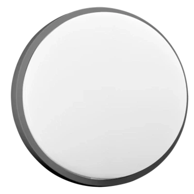 Buitenlamp IP54 4000K - 800lm Antraciet