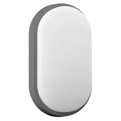 Wandlamp IP54 4000K - 1100lm 15W Antraciet