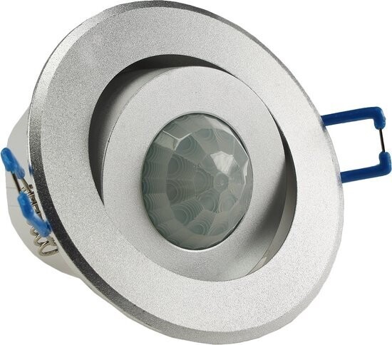 Inbouw Bewegingssensor voor binnen met detectiehoek 360° - Bewegingsmelder IP20 - Bewegingsdetector tot 1200 Watt - Wit