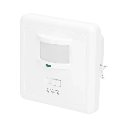 160 ° Detectie Bewegingsmelder  3-draads 60mm diepte 1200 Watt