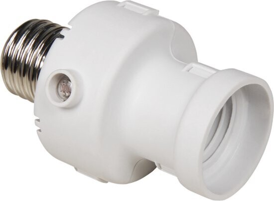 Schemer-schakelaar met E27 fitting - 230V/100W