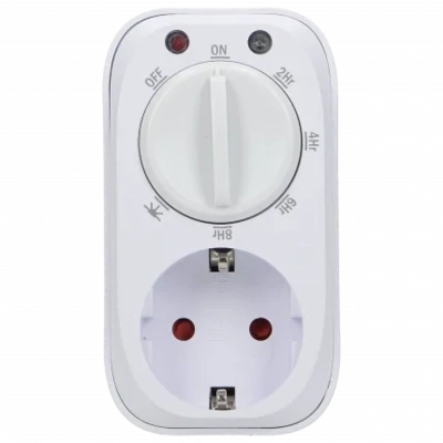 Schemer-schakelaar met tijdschakelaar 3680 W-230V
