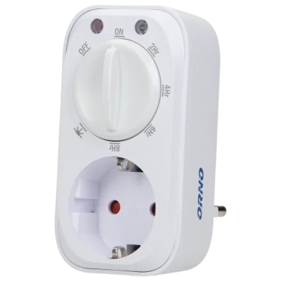Schemer-schakelaar met tijdschakelaar 3680 W-230V