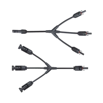 MC4 Y Splitter - Voor zonnepanelen - Set 1x FFF-M + 1x MMM-F