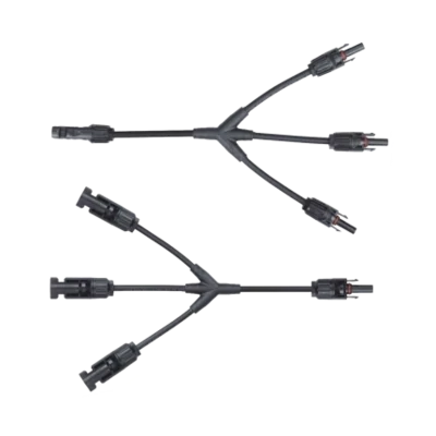 MC4 Y Splitter - Voor zonnepanelen - Set 1x FFF-M + 1x MMM-F
