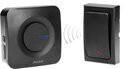 ONDO AC Draadloze deurbel met 1 ontvanger - Geen batterijen nodig - 4 Volume/36 Melodieën - IP44 waterbestendige zender