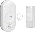 LONGA AC Draadloze deurbel met 1 ontvanger - Plug-in stopcontact - Instelbaar Volume/36 Melodieën - IP44