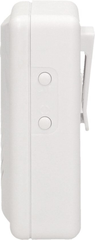 Virone AS-5 Doorgangsmelder / winkeldeurbel / entreemelder met draadloze ontvanger - DING-DONG deurbel signaal en knipperende LED - werkt op batterijen