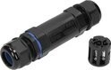Cable Connector Straight, 3x6mm2, 450V/30A, its contacts are made of brass with additional nickel layer to secure them against oxidation;