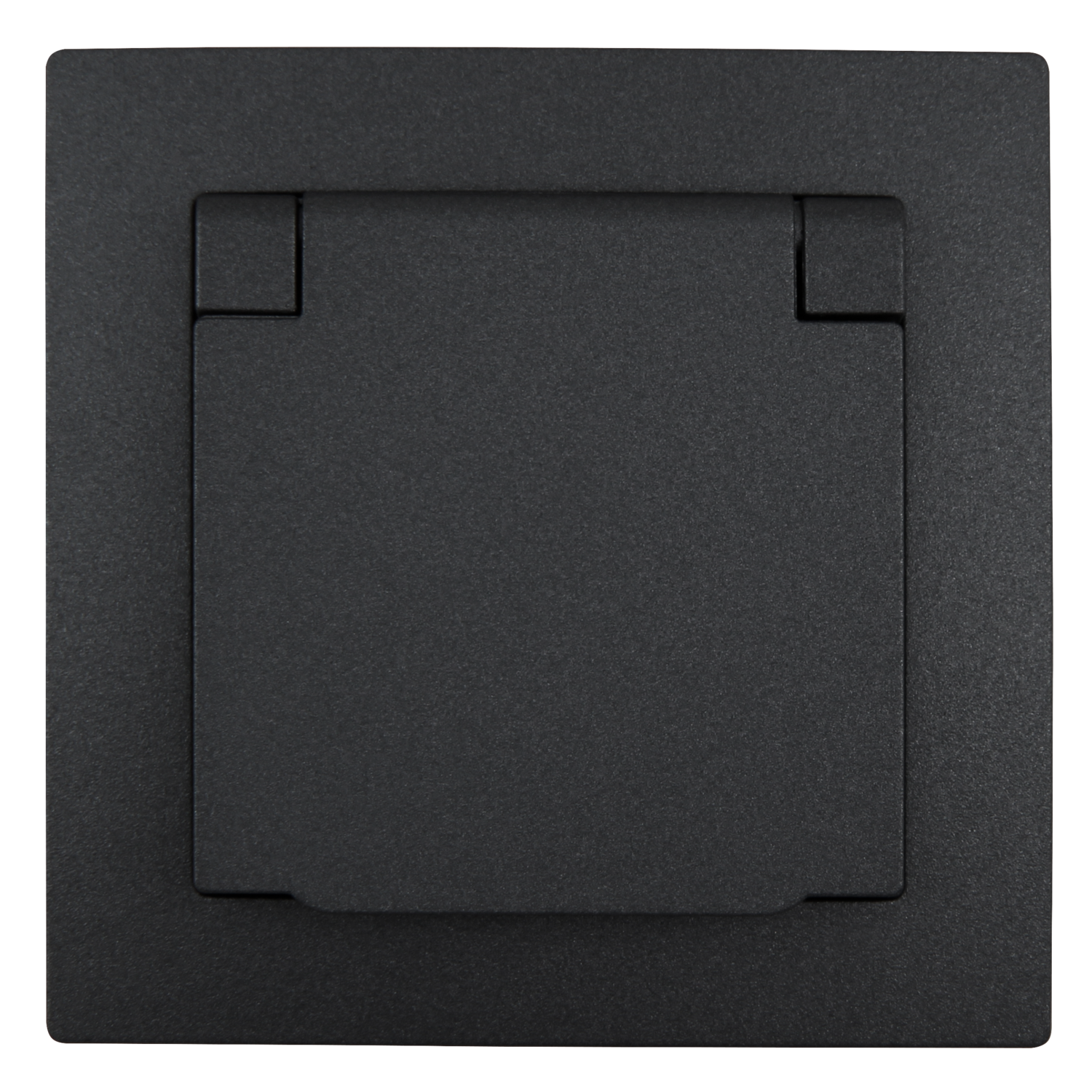 1x Stopcontact  IP44 - 250V -Antraciet