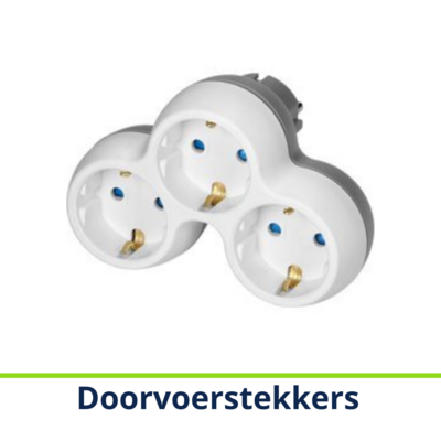 Doorvoer- stekkers