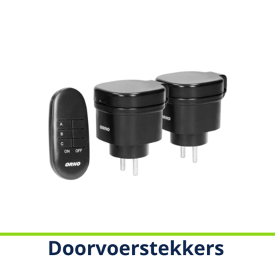 Doorvoer- stekkers