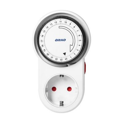 Tijdschakelaar - Analoge timer -24 uur instelbaar
