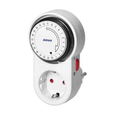 Tijdschakelaar - Analoge timer -24 uur instelbaar