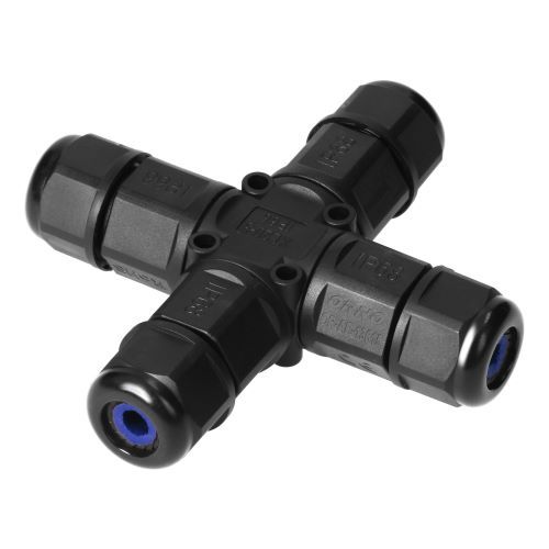 X-Splitter - IP68 450Vac, 25A Max. - Stekker 3-polig - Max. 4.0mm²