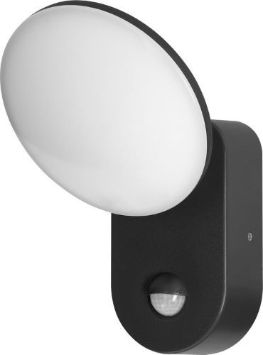 Wandlamp IP65 Bewegingsmelder 4000K - 1100lm 15W Zwart