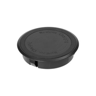 ORNO Draadloze inbouw Qi oplader - 60 mm - Zwart