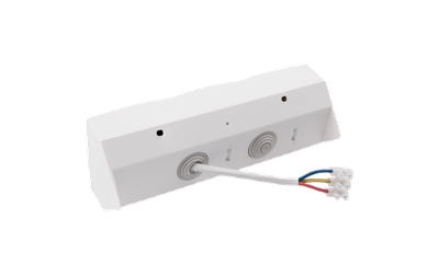 2 Stopcontacten, -ASB A en USB C - 15 cm kabel Wit