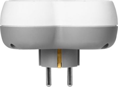 Contactsplitter -Wit- 4x Schuko Randaarde - Max.3680Watt