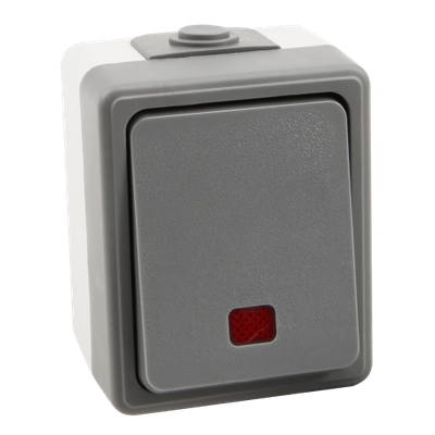 Enkele Opbouw Bedienings- Schakelaar met indicatielamp